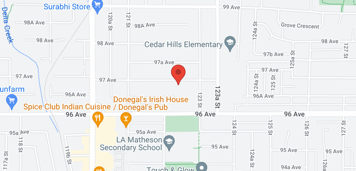 map of 12248 97 AVENUE